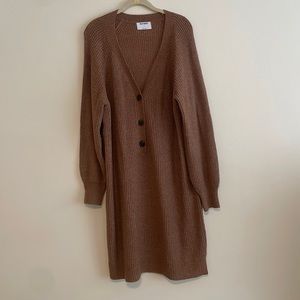 Brown Old Navy Sweater Dress